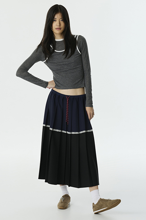 Twist Kadın Etek TW6250004067 Lacivert Twist Kadın Etek TW6250004067 Lacivert