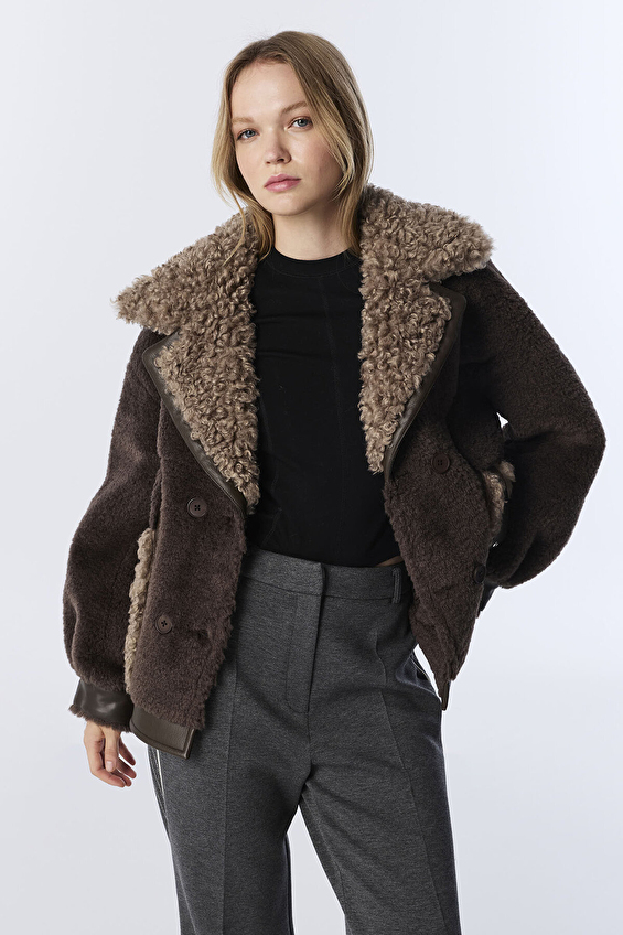 Twist Kadın Mont TW6250012046 Kahverengi Twist Kadın Mont TW6250012046 Kahverengi