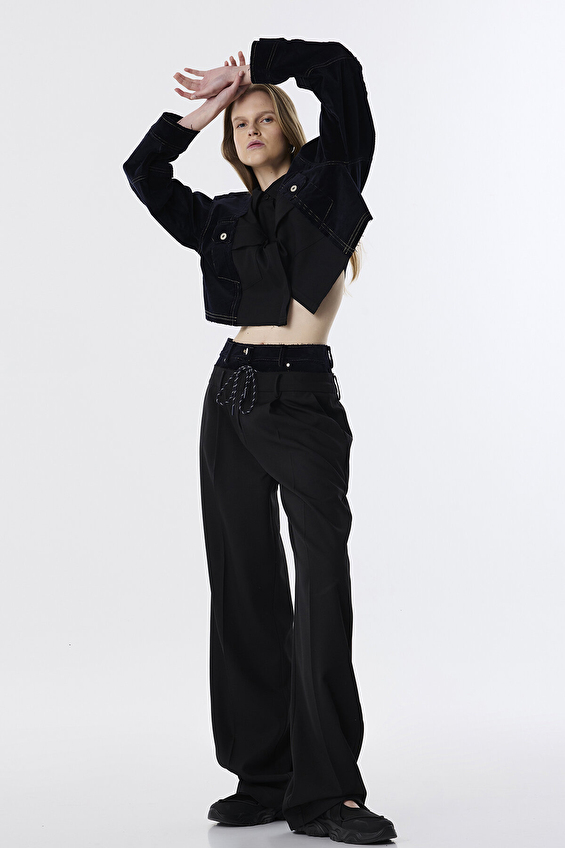 Twist Kadın Pantolon TW6250003112 Siyah Twist Kadın Pantolon TW6250003112 Siyah