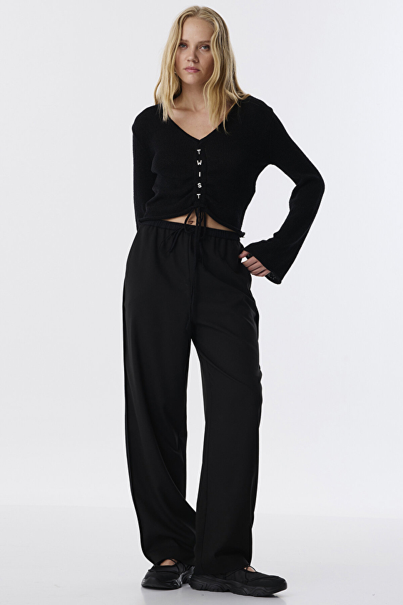 Twist Kadın Pantolon TW6250003128 Siyah Twist Kadın Pantolon TW6250003128 Siyah