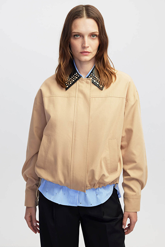 İpekyol Kadın Mont IW6250012198 Bej İpekyol Kadın Mont IW6250012198 Bej