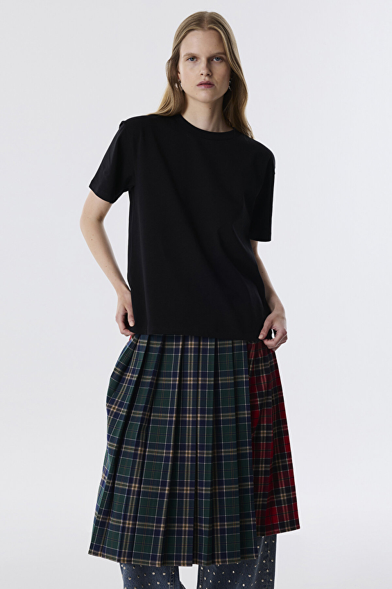 Twist Kadın Tişört TW6250070097 Siyah Twist Kadın Tişört TW6250070097 Siyah