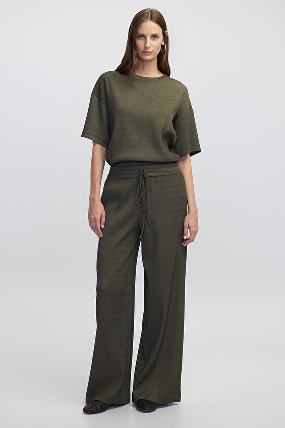 İpekyol Kadın Pantolon IW6250003139 Haki İpekyol Kadın Pantolon IW6250003139 Haki