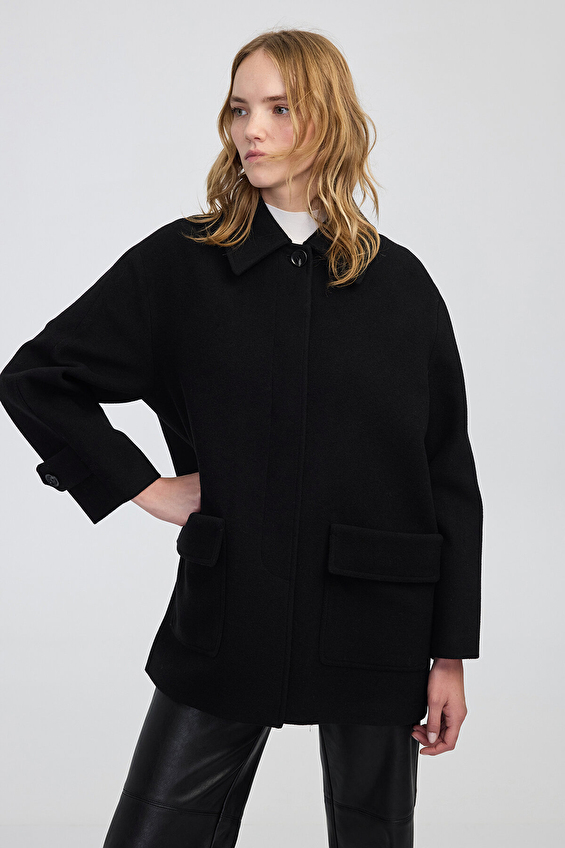 İpekyol Kadın Kaban IW6250008059 Siyah İpekyol Kadın Kaban IW6250008059 Siyah