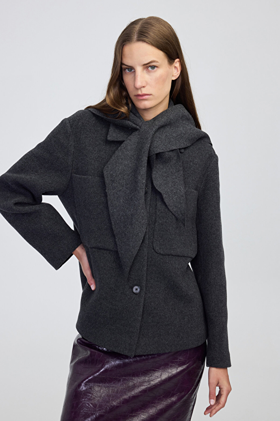 İpekyol Kadın Kaban IW6250008046 Antrasit İpekyol Kadın Kaban IW6250008046 Antrasit