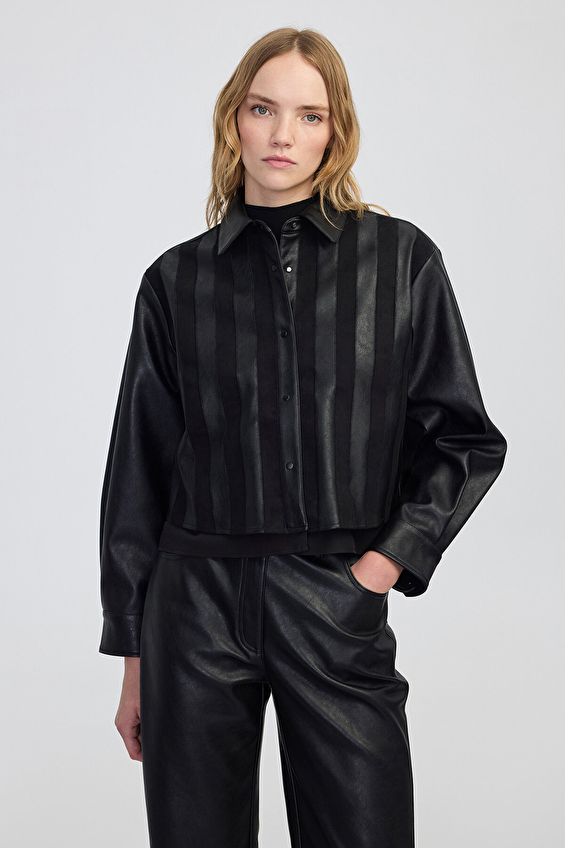 İpekyol Kadın Ceket IW6250005118 Siyah İpekyol Kadın Ceket IW6250005118 Siyah