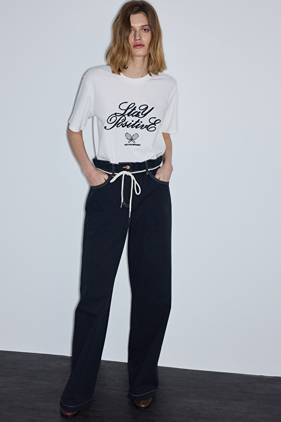 İpekyol Kadın Pantolon IS1260003101 Lacivert İpekyol Kadın Pantolon IS1260003101 Lacivert