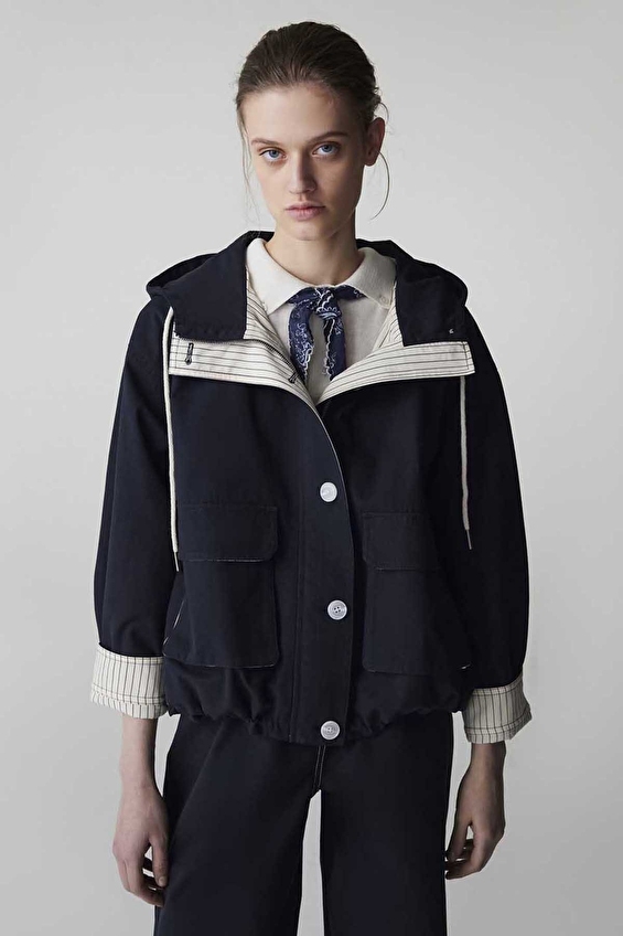 İpekyol Kadın Mont IS1260012005 Lacivert İpekyol Kadın Mont IS1260012005 Lacivert