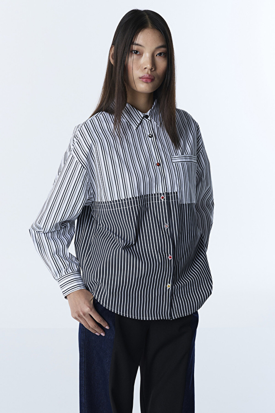 Twist Kadın Gömlek TS1260025112 Ekru Twist Kadın Gömlek TS1260025112 Ekru