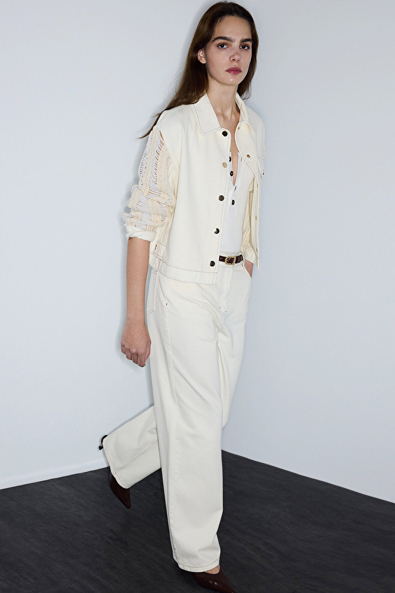 İpekyol Kadın Pantolon IS1260003120 Ekru İpekyol Kadın Pantolon IS1260003120 Ekru