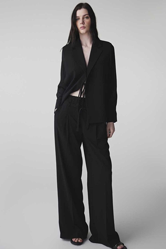 İpekyol Kadın Pantolon IS1260003117 Siyah İpekyol Kadın Pantolon IS1260003117 Siyah