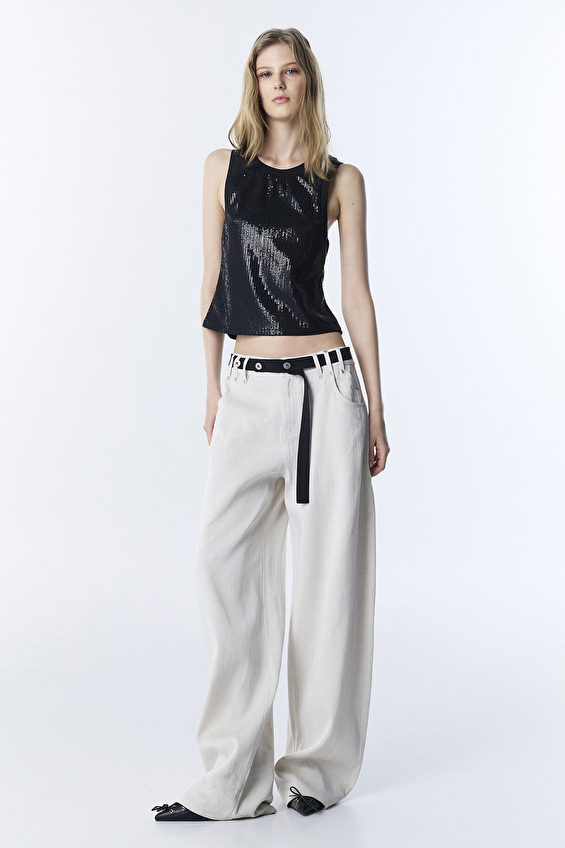 Twist Kadın Pantolon TS1260003126 Bej Twist Kadın Pantolon TS1260003126 Bej