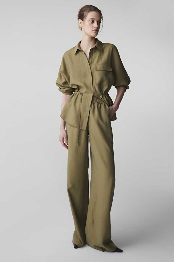 İpekyol Kadın Pantolon IS1260003156 Açık haki İpekyol Kadın Pantolon IS1260003156 Açık haki