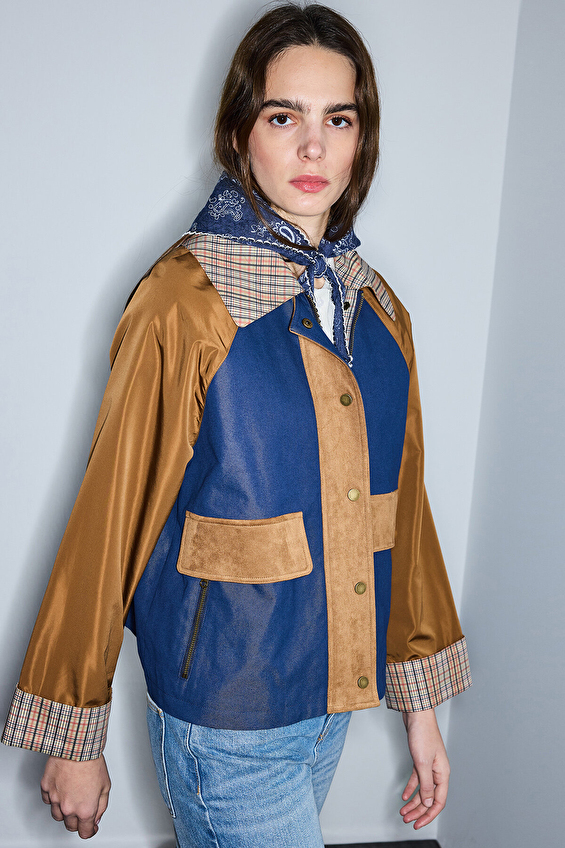 İpekyol Kadın Mont IS1260012033 Mavi İpekyol Kadın Mont IS1260012033 Mavi