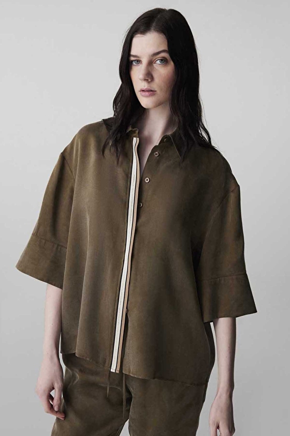 İpekyol Kadın Gömlek IS1260025153 Haki İpekyol Kadın Gömlek IS1260025153 Haki