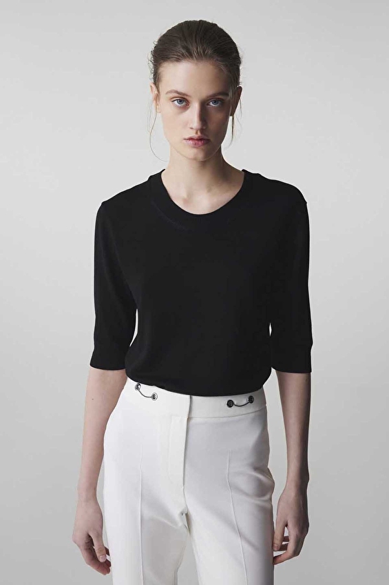 İpekyol Kadın Triko IS1260050074 Siyah İpekyol Kadın Triko IS1260050074 Siyah