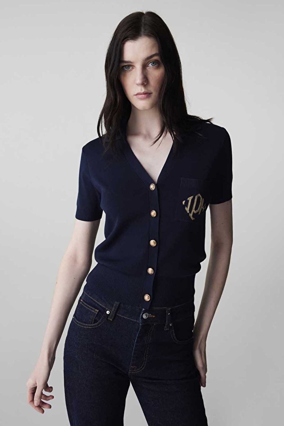 İpekyol Kadın Triko IS1260050079 Lacivert İpekyol Kadın Triko IS1260050079 Lacivert