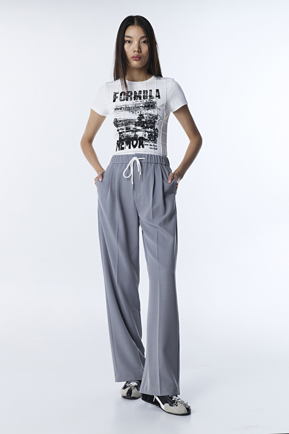 Twist Kadın Pantolon TS1260003152 Gri Twist Kadın Pantolon TS1260003152 Gri