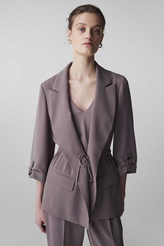 İpekyol Kadın Ceket IS1260106026 Vizon İpekyol Kadın Ceket IS1260106026 Vizon