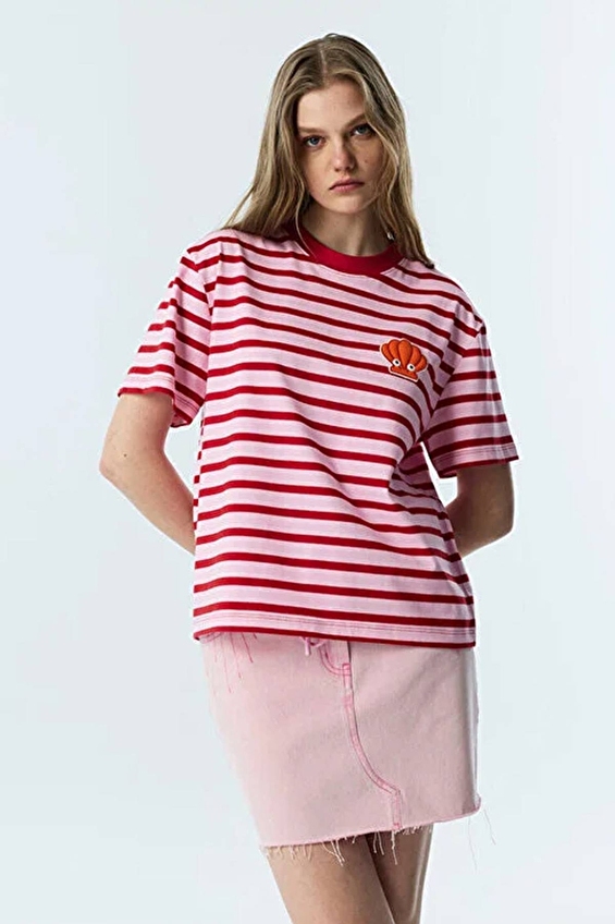 Twist Kadın Tişört TS1260070138 Pembe Twist Kadın Tişört TS1260070138 Pembe