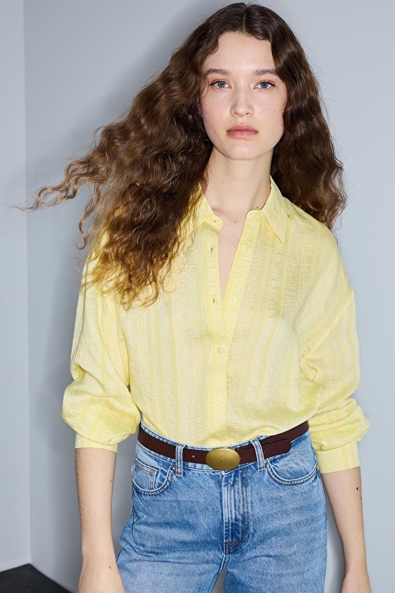 İpekyol Kadın Bluz IS1260025252 Sarı İpekyol Kadın Bluz IS1260025252 Sarı