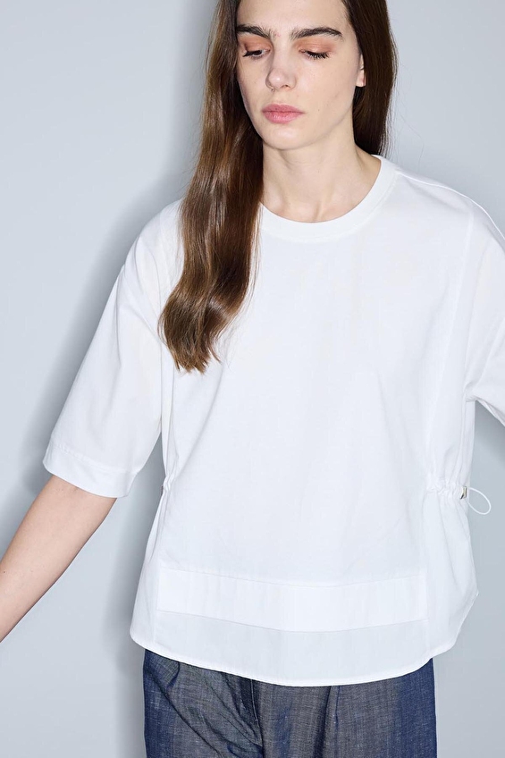 İpekyol Kadın Tişört IS1260070239 Beyaz İpekyol Kadın Tişört IS1260070239 Beyaz