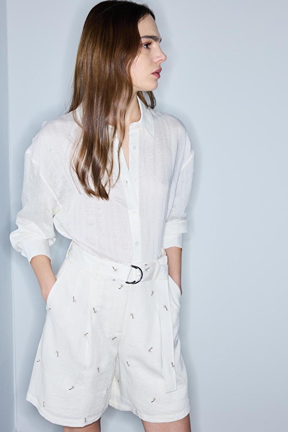 İpekyol Kadın Bluz IS1260025252 Beyaz İpekyol Kadın Bluz IS1260025252 Beyaz