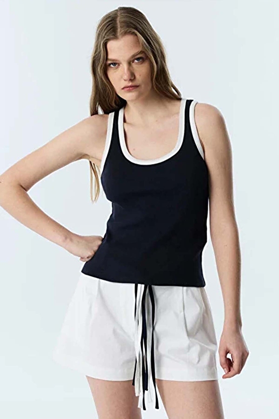 Twist Kadın Tişört TS1260070257 Lacivert Twist Kadın Tişört TS1260070257 Lacivert