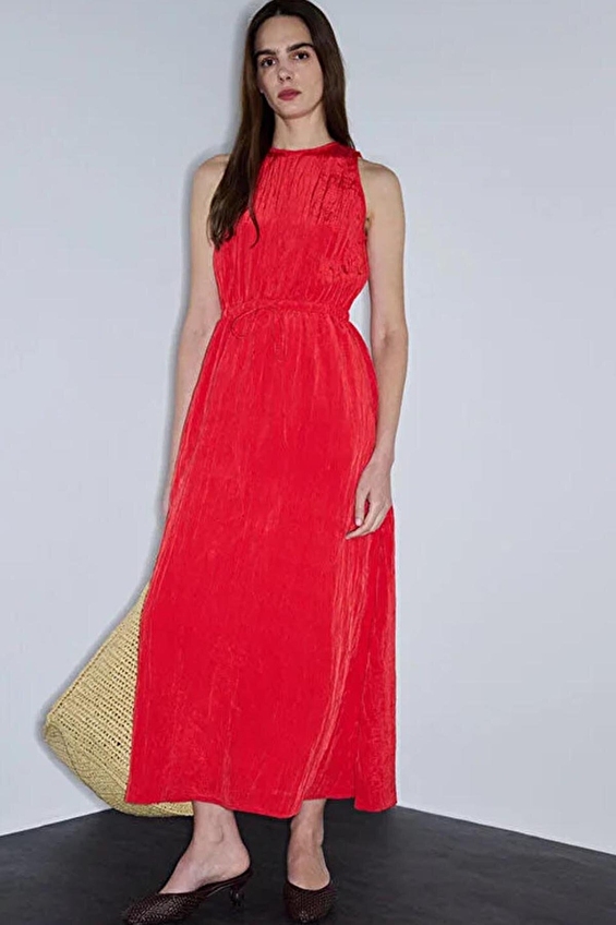 İpekyol Kadın Elbise IS1260002390 Kırmızı İpekyol Kadın Elbise IS1260002390 Kırmızı