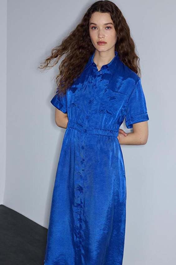 İpekyol Kadın Elbise IS1260002400 Saks İpekyol Kadın Elbise IS1260002400 Saks