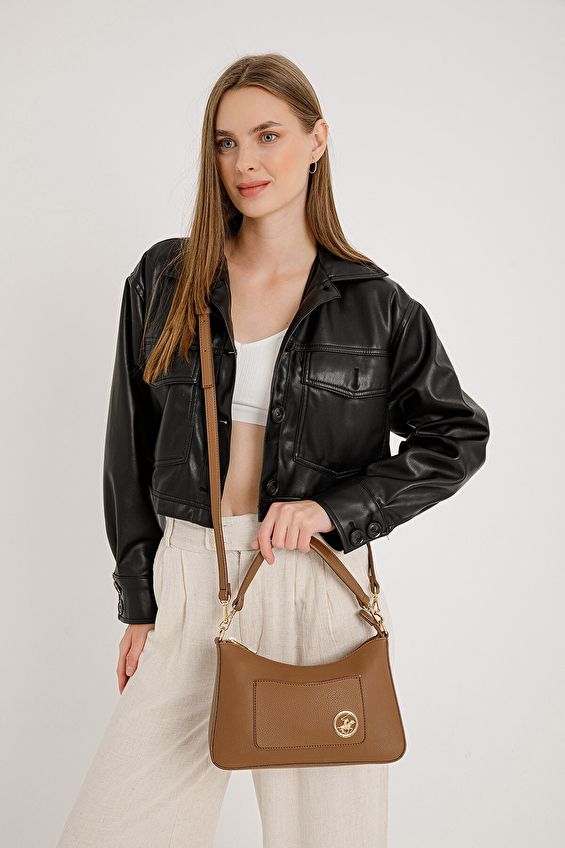 Beverly Hills Polo Club Fermuarlı Kadın Çapraz Çanta 05BHPC117 Taba/taba Beverly Hills Polo Club Fermuarlı Kadın Çapraz Çanta 05BHPC117 Taba/taba