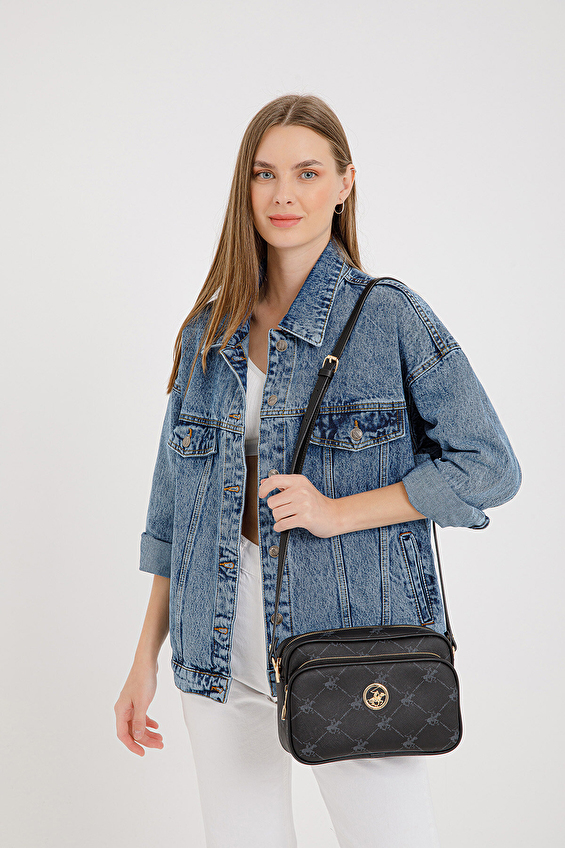 Beverly Hills Polo Club Fermuarlı Kadın Çapraz Çanta 05BHPC126 Siyah Beverly Hills Polo Club Fermuarlı Kadın Çapraz Çanta 05BHPC126 Siyah