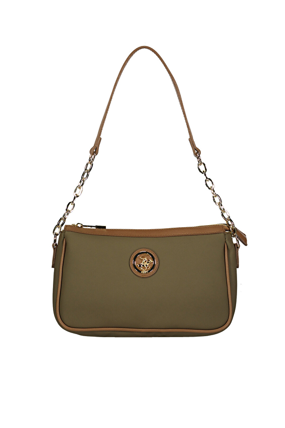 Beverly Hills Polo Club Fermuarlı Kadın Kol Çantası 05BHPC8000 HK Haki Beverly Hills Polo Club Fermuarlı Kadın Kol Çantası 05BHPC8000 HK Haki