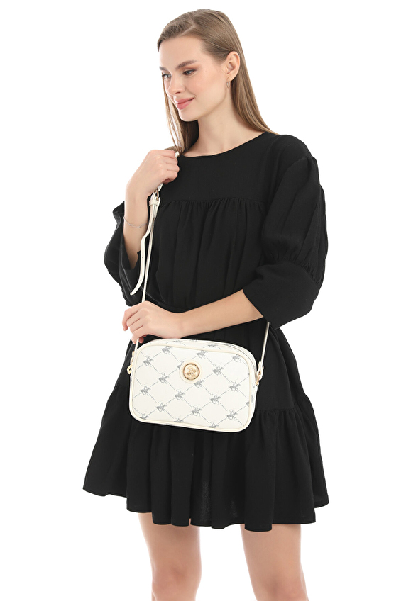 Beverly Hills Polo Club Fermuarlı Kadın Çanta 05BHPC8002 Beyaz Beverly Hills Polo Club Fermuarlı Kadın Çanta 05BHPC8002 Beyaz