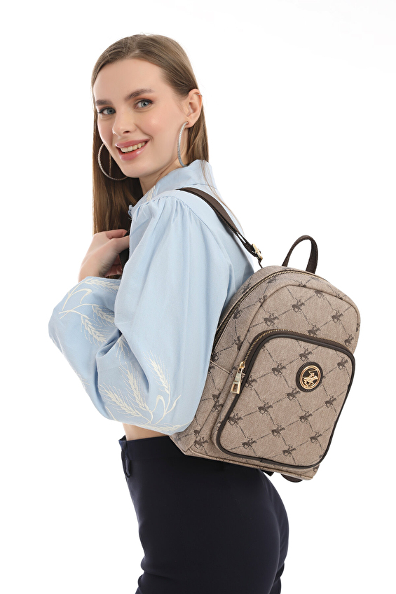 Beverly Hills Polo Club Fermuarlı Kadın Çanta 05BHPC8004 Kum Beverly Hills Polo Club Fermuarlı Kadın Çanta 05BHPC8004 Kum