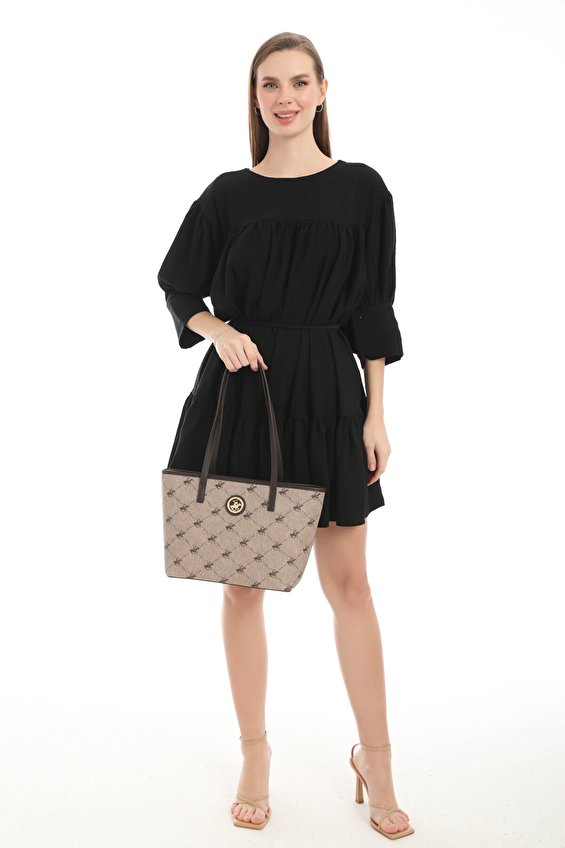 Beverly Hills Polo Club Fermuarlı Kadın Çanta 05BHPC8014 Kum Beverly Hills Polo Club Fermuarlı Kadın Çanta 05BHPC8014 Kum