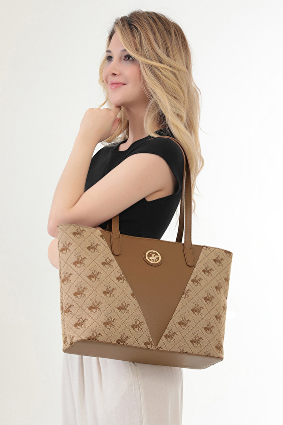 Beverly Hills Polo Club Kanvas Fermuarlı Kadın Omuz Çantası 05BHPC8041 Kahve Beverly Hills Polo Club Kanvas Fermuarlı Kadın Omuz Çantası 05BHPC8041 Kahve