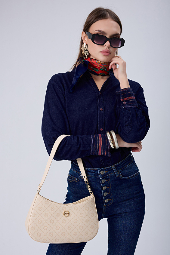 Fossil Kadın Omuz Çantası 05FO25Y5030 Koyu bej Fossil Kadın Omuz Çantası 05FO25Y5030 Koyu bej