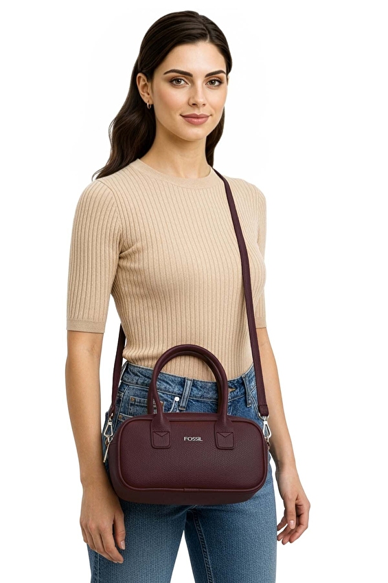 Fossil Kadın Kol & Çapraz Çantası 05FO25K5076 ROYAL BR Bordo Fossil Kadın Kol & Çapraz Çantası 05FO25K5076 ROYAL BR Bordo