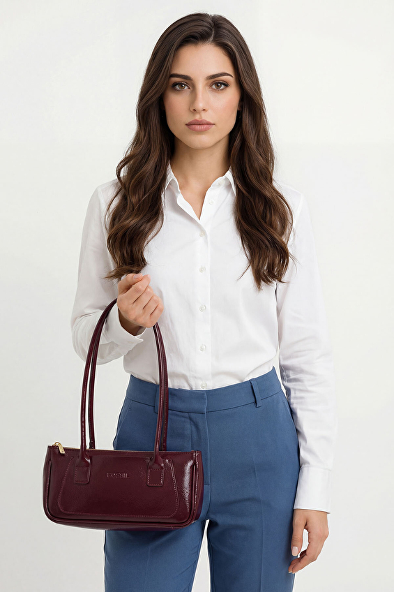 Fossil Kadın Omuz Çantası 05FO25K5086 FRO BR Bordo Fossil Kadın Omuz Çantası 05FO25K5086 FRO BR Bordo