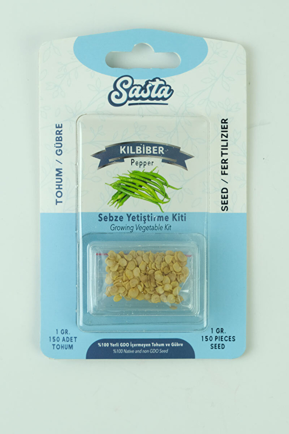 Sasta Sebze Yetiştirme Kiti Kılbiber