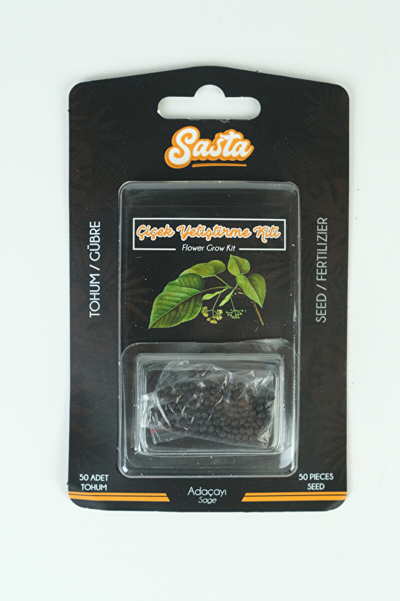 Sasta Çiçek Yetiştirme Kiti Adaçayı