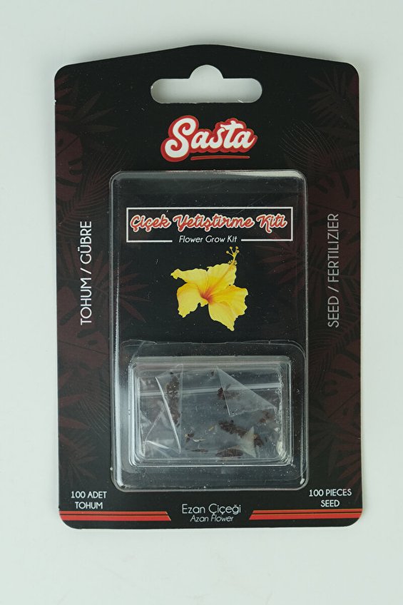Sasta Çiçek Yetiştirme Kiti Ezan Çiçeği