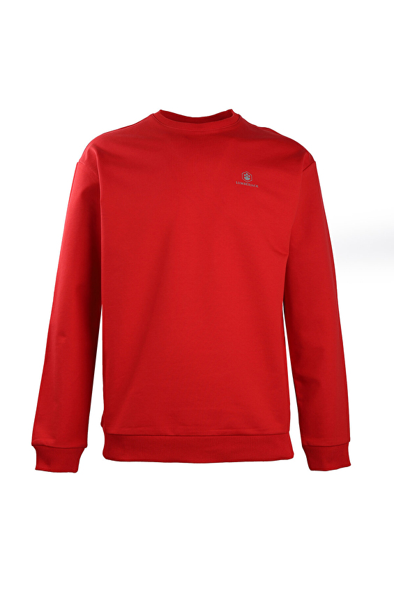 Lumberjack Erkek Sweatshirt BASIC SN75 KIRMIZI Kırmızı Lumberjack Erkek Sweatshirt BASIC SN75 KIRMIZI Kırmızı