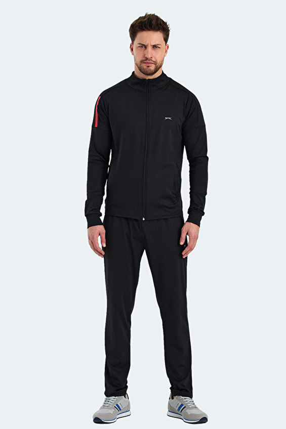 Slazenger Erkek Eşofman Takımı ST24EE003 500 Siyah Slazenger Erkek Eşofman Takımı ST24EE003 500 Siyah