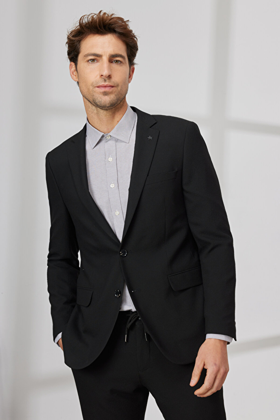 Altınyıldız Classics Erkek Takım Elbise 4A3023200017 Siyah Altınyıldız Classics Erkek Takım Elbise 4A3023200017 Siyah