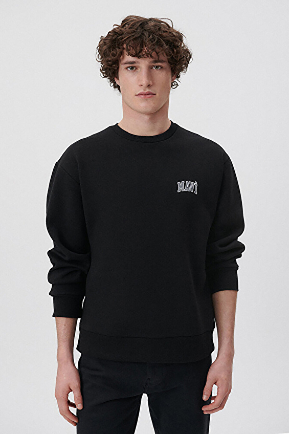 Mavi Erkek Sweatshirt M0611716 900 Siyah Mavi Erkek Sweatshirt M0611716 900 Siyah