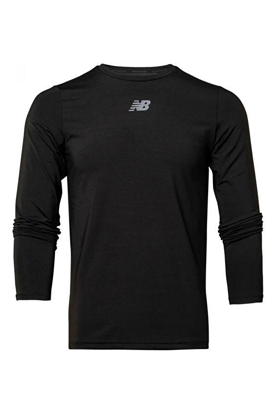 New Balance Erkek Sweatshirt TST2219 BK Siyah New Balance Erkek Sweatshirt TST2219 BK Siyah