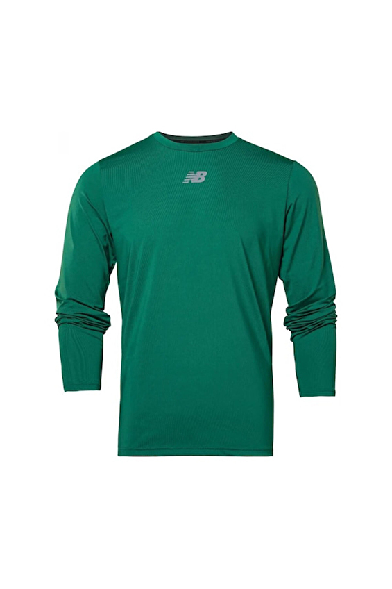 New Balance Erkek Sweatshirt TST2219 TPG Yeşil New Balance Erkek Sweatshirt TST2219 TPG Yeşil