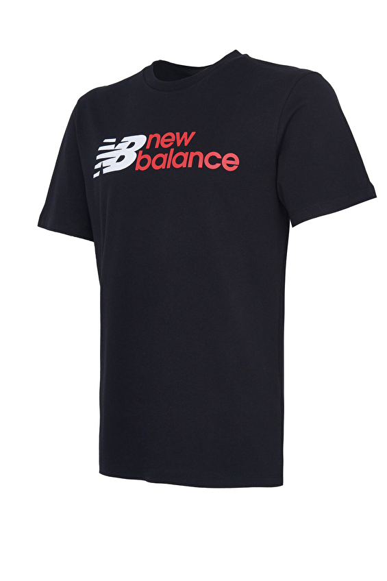 New Balance Erkek Tişört MNT1354 BK Siyah New Balance Erkek Tişört MNT1354 BK Siyah